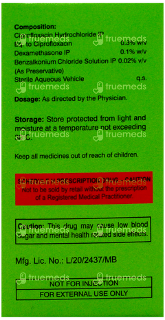 Castor D Eye/Ear Drops 10Ml Castor D Eye/Ear Drops 10Ml